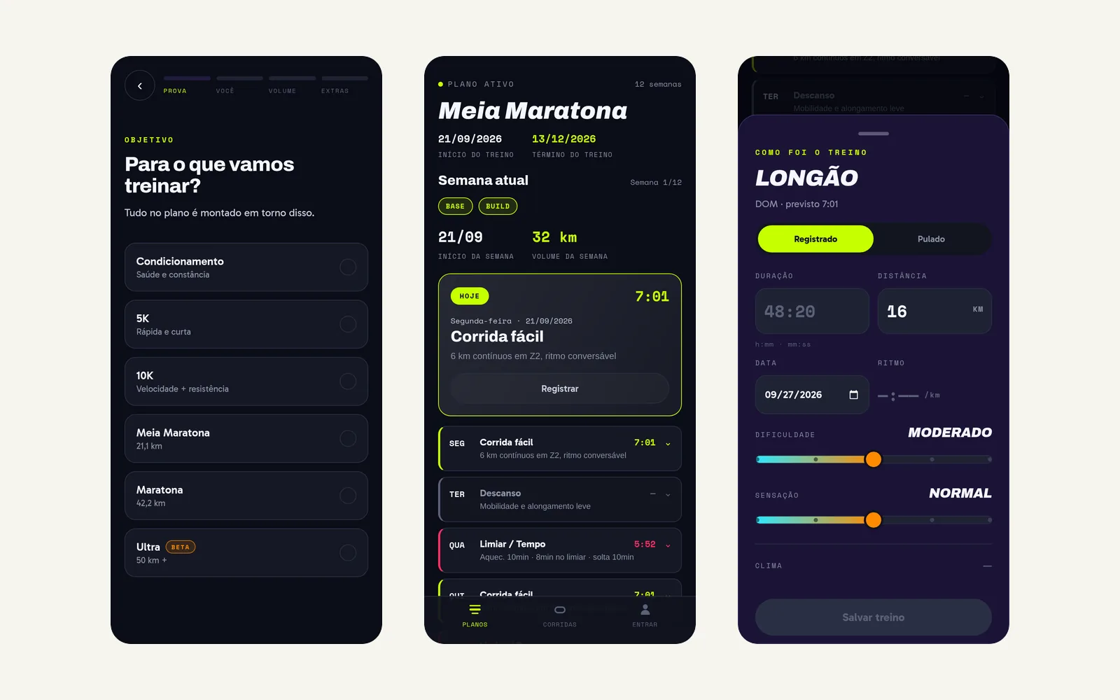 Longa: mobile onboarding and log